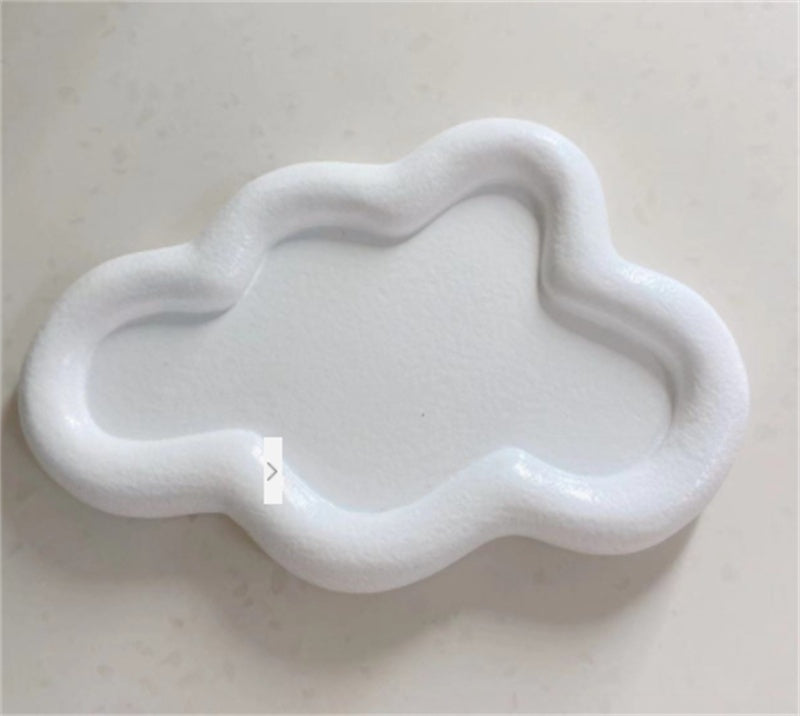 Ins Cute Heart-shaped Jewelry Dish Storage Tray